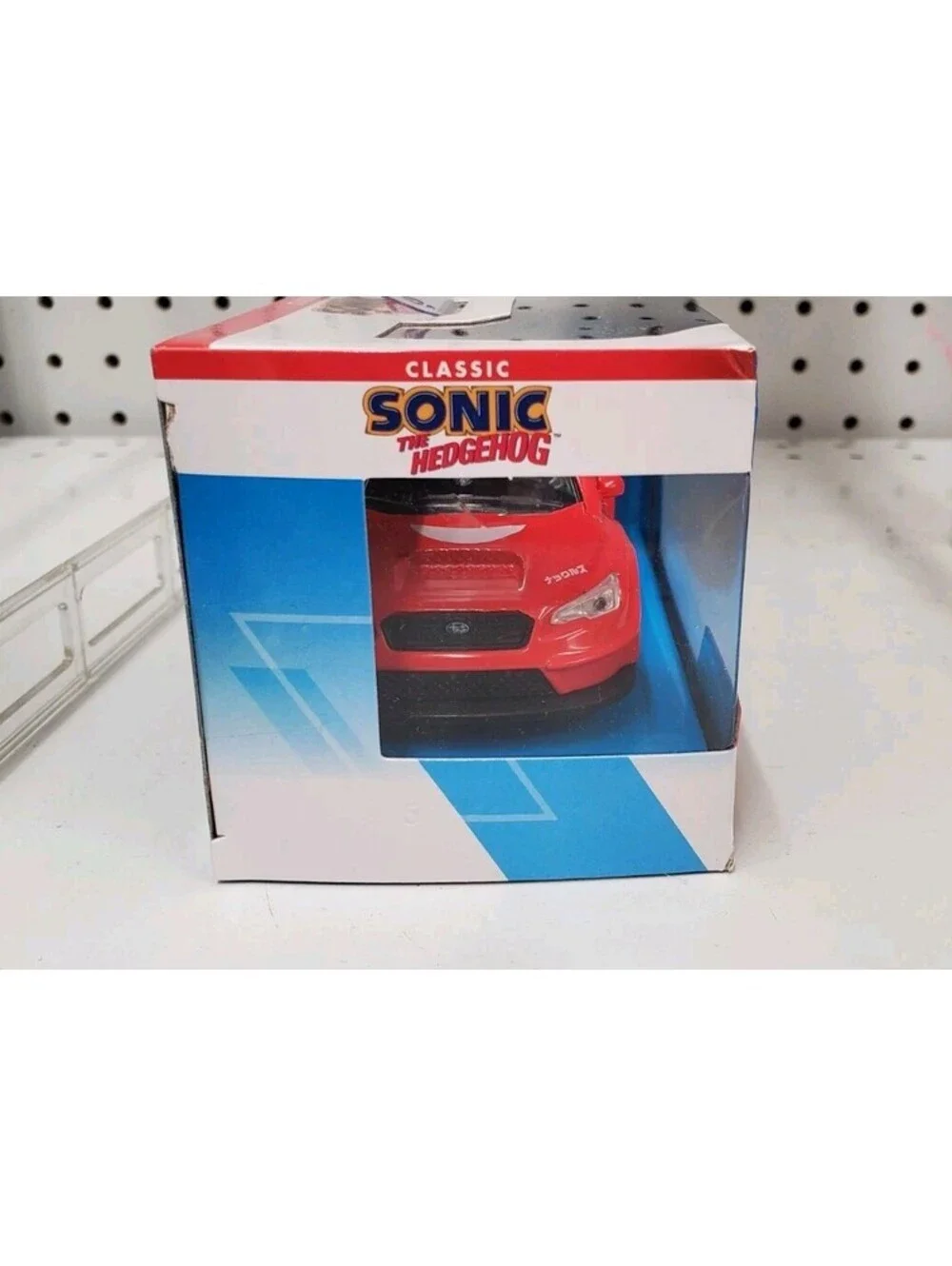 Jada Toys Sonic the Hedgehog Knuckles 2016 Subaru WRX STI Die-Cast Car 1:32 #240